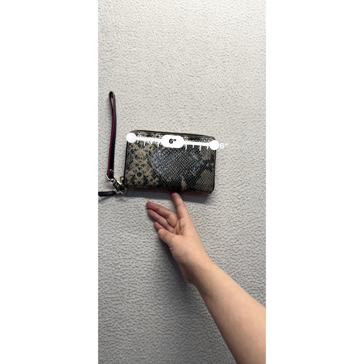 Stella & Dot Snake Print Wristlet Wallet #7457