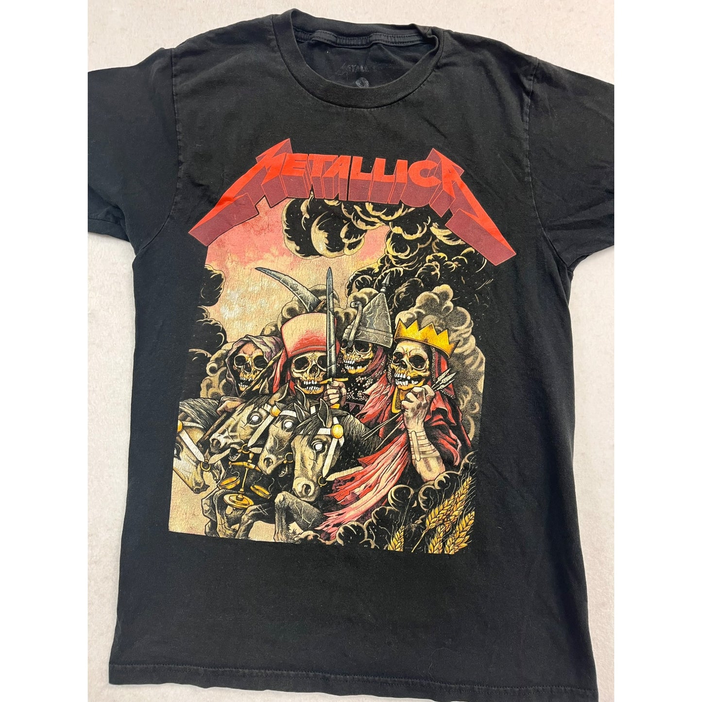 Men’s Vintage Metallica Band Tee