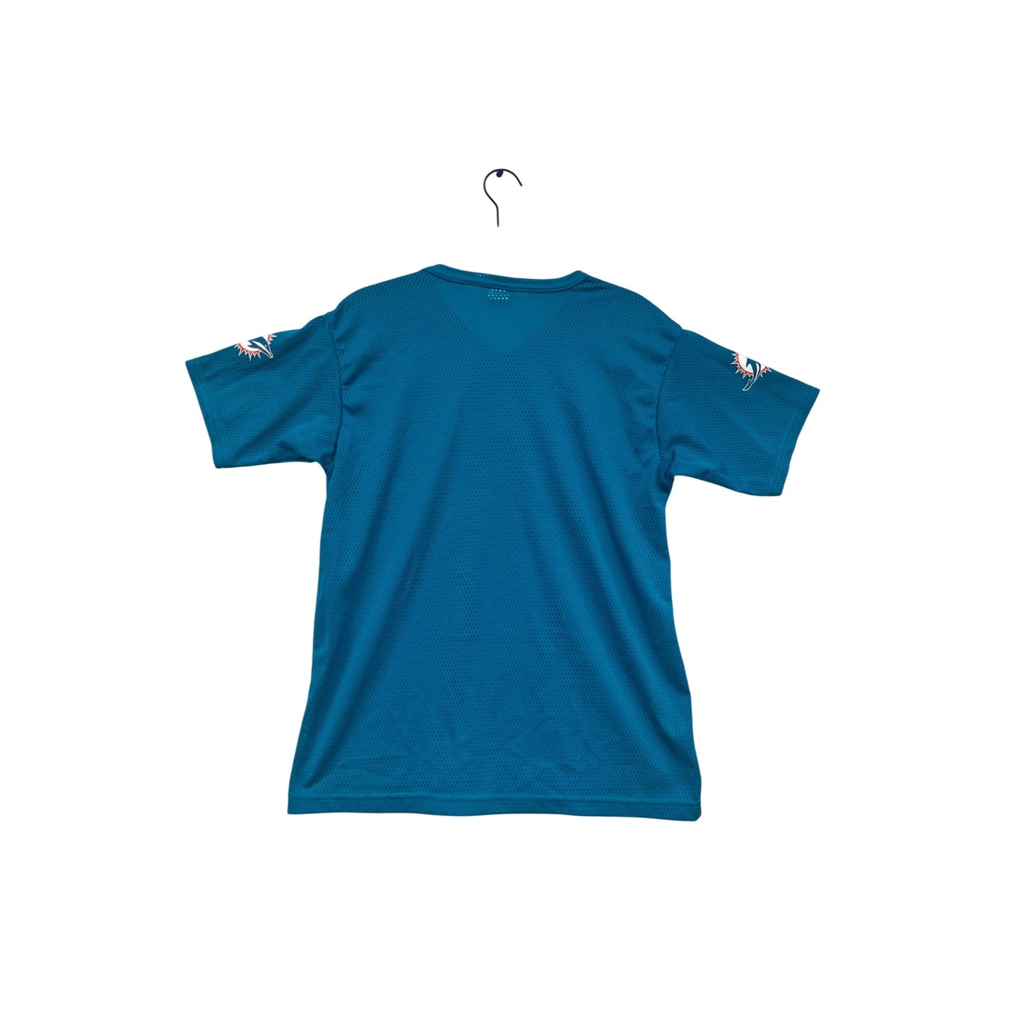 Miami Dolphins Franklin Jersey L V-Neck Blue Short Sleeve #919A