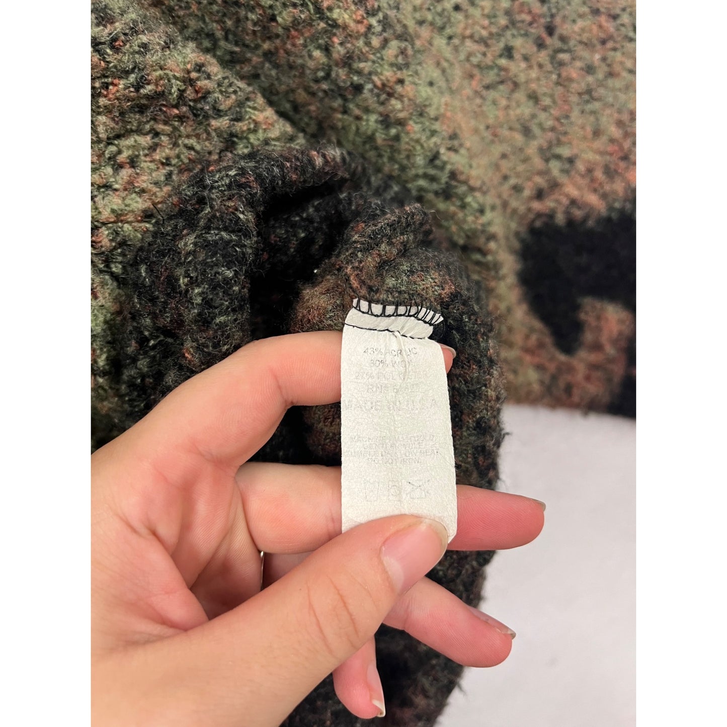 Bear Ridge Outfitters Knit Sweater Size M #861A