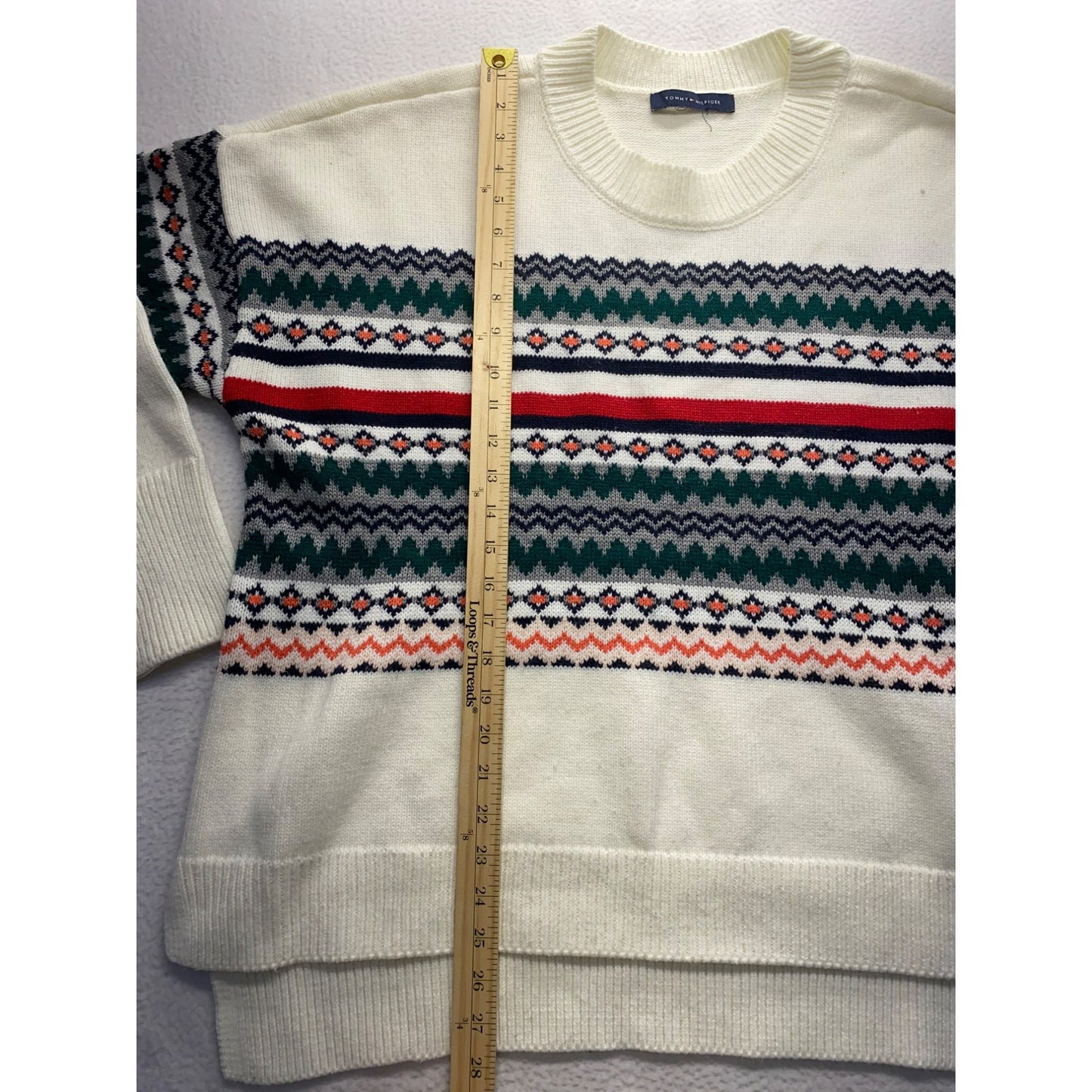 Women’s Tommy Hilfiger Patterned Sweater #5416