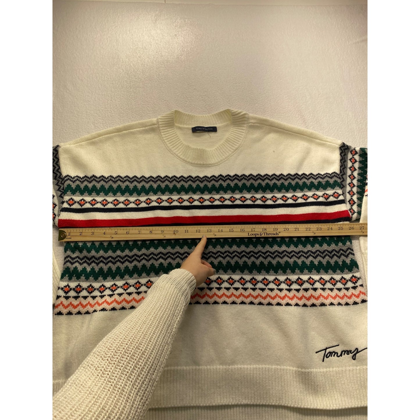 Women’s Tommy Hilfiger Patterned Sweater #5416