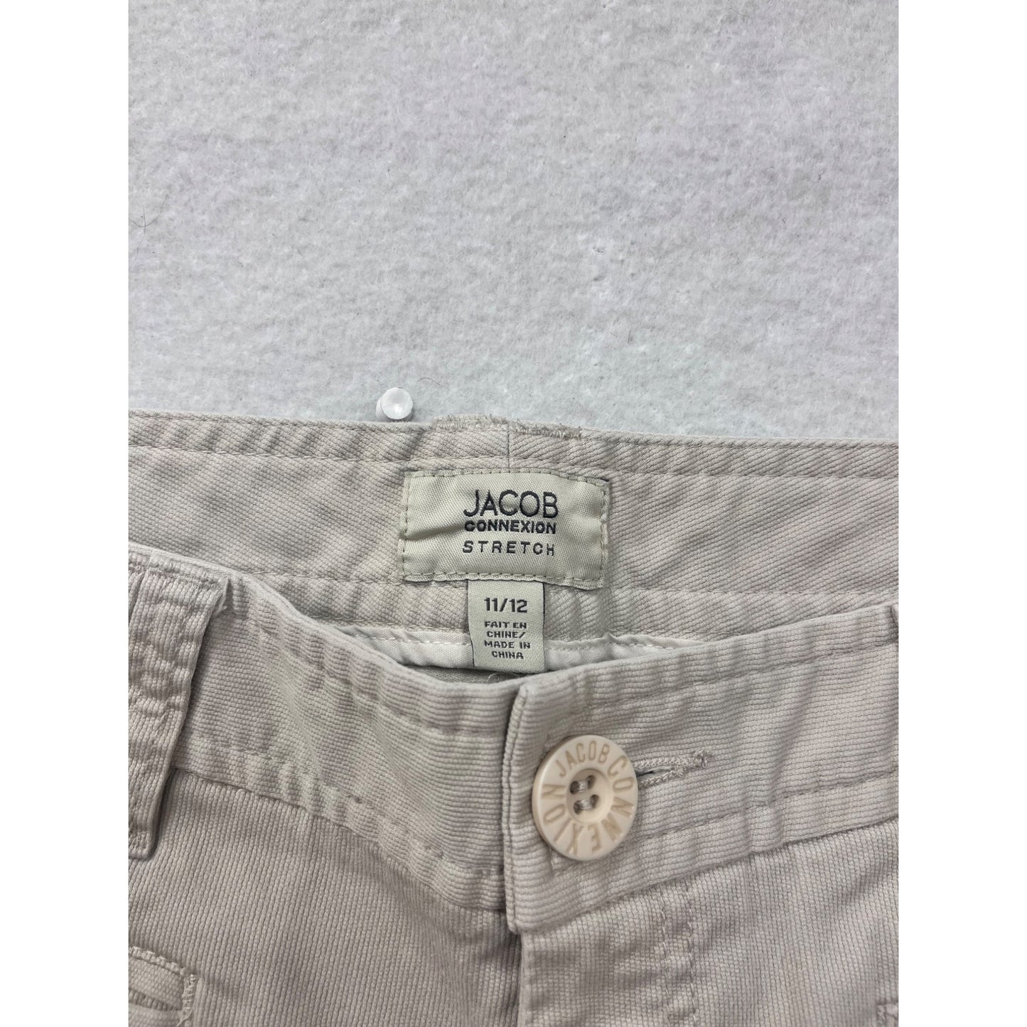 Jacob Connexion Beige Capri Pants 11/12 #8523