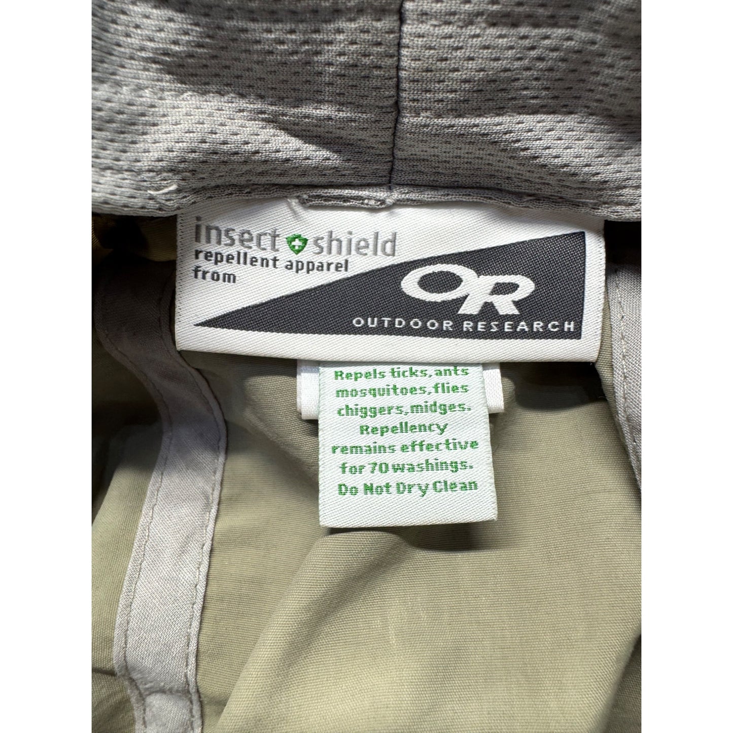 Outdoor Research Insect Shield Wide Brim Safari Hat With Adjustable Strap #9904