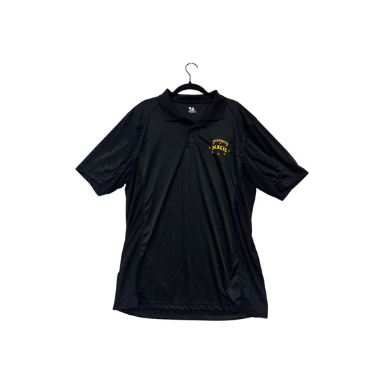 Minnesota Magic Mens Black Polo Shirt By Badger Sport L #24A
