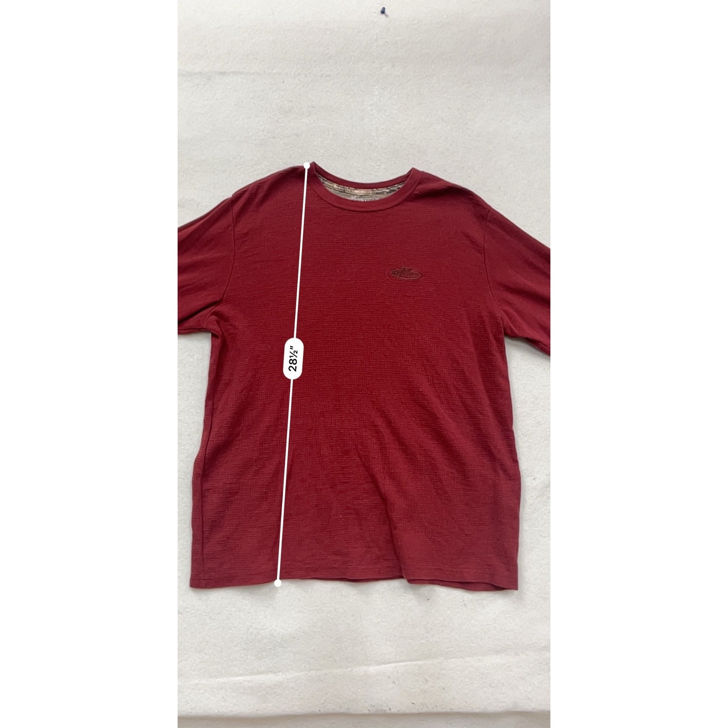 Realtree Long Sleeve Red Shirt 2XL #553A