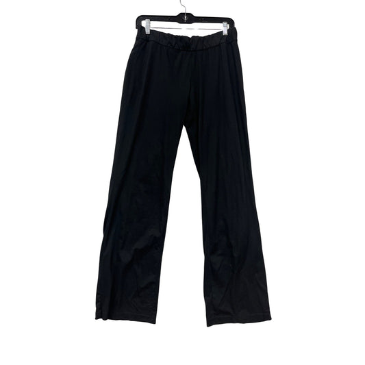 Adidas Clima Lite Black Athletic Pants Mens Medium Straight Leg Training Sweatpants #766A