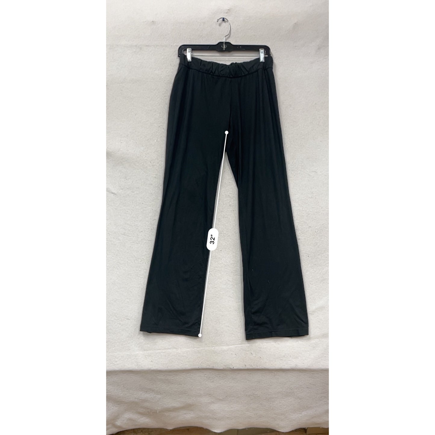 Adidas Clima Lite Black Athletic Pants Mens Medium Straight Leg Training Sweatpants #766A