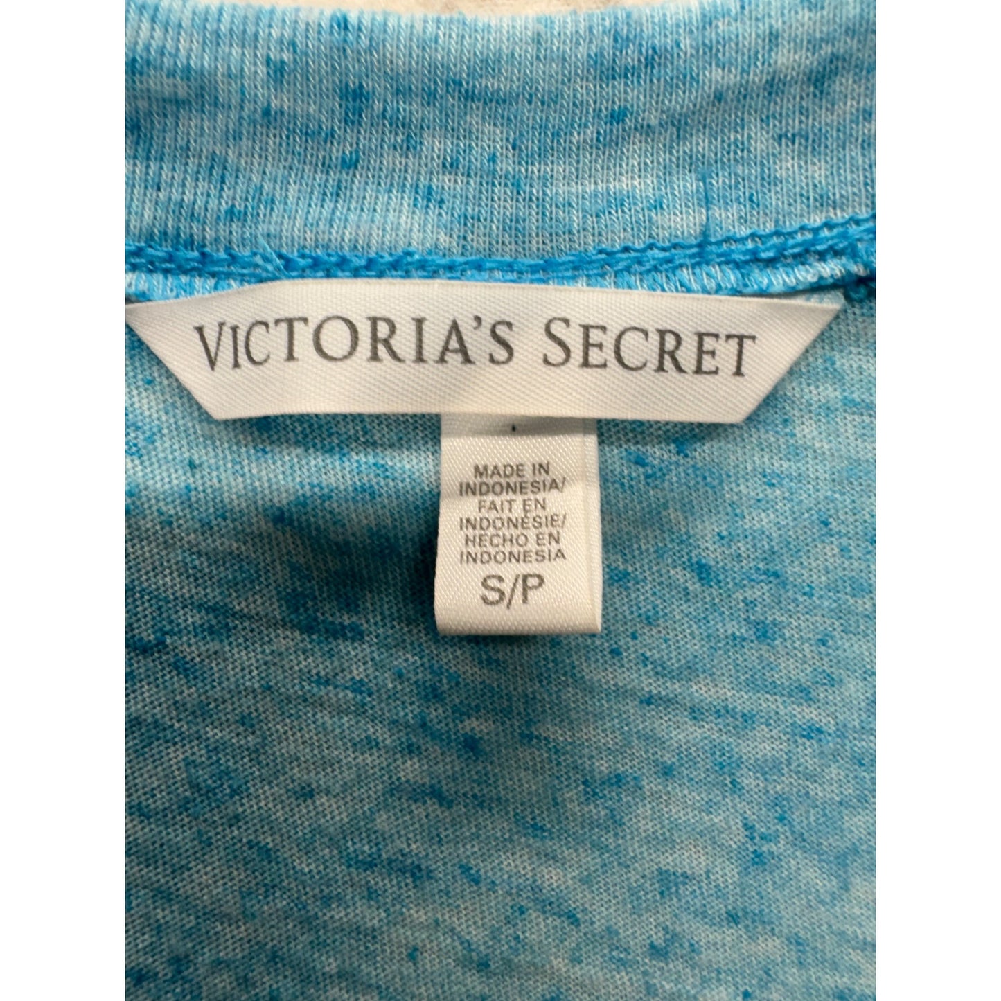 Victorias Secret Blue Heather Sleeveless Tank Top S #9163