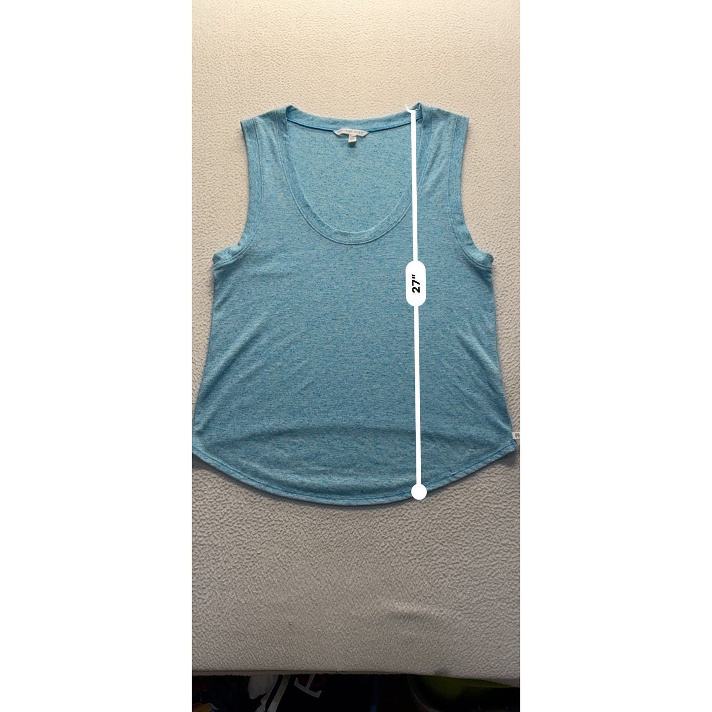 Victorias Secret Blue Heather Sleeveless Tank Top S #9163