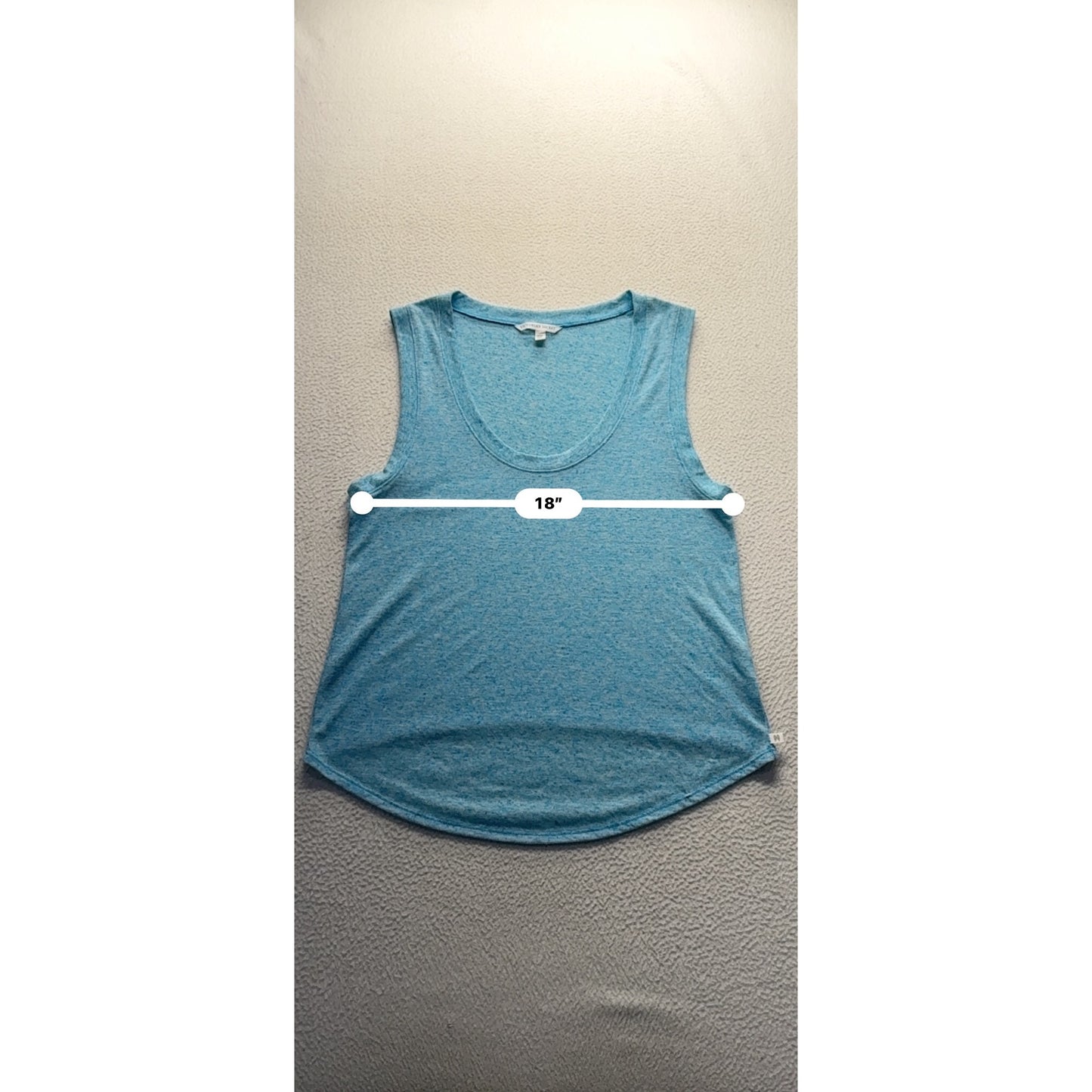 Victorias Secret Blue Heather Sleeveless Tank Top S #9163
