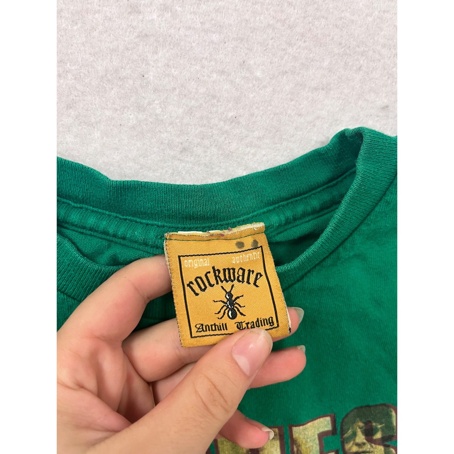 Rockware AntHill Kids Green T-Shirt "Stones" Graphic Size 5T #550A