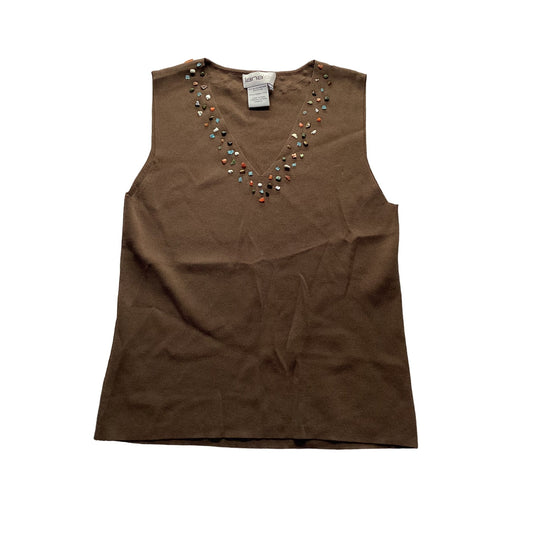Vintage Lana Lee crystal Tank top