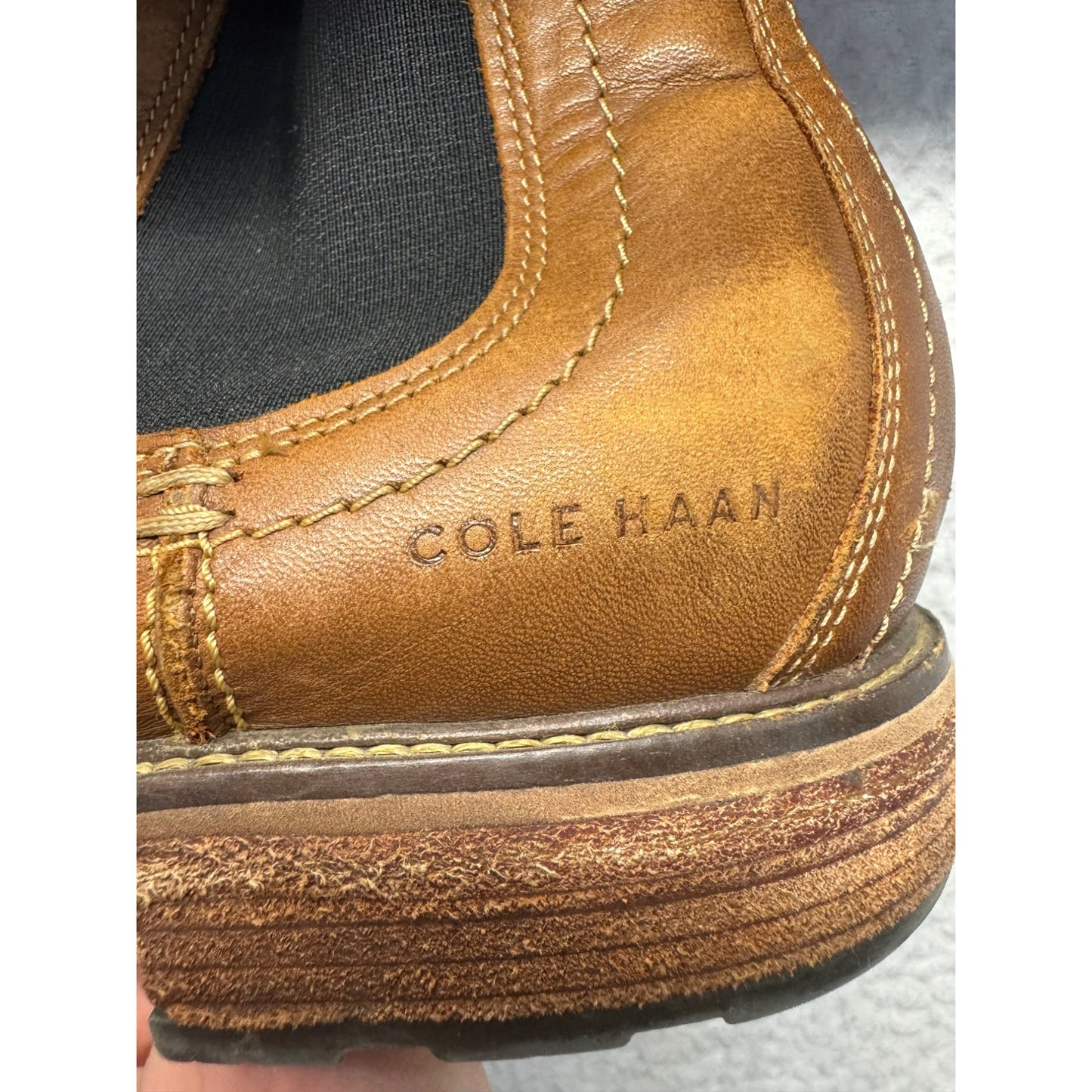 Men’s Cole Haan Leather Boots#5281