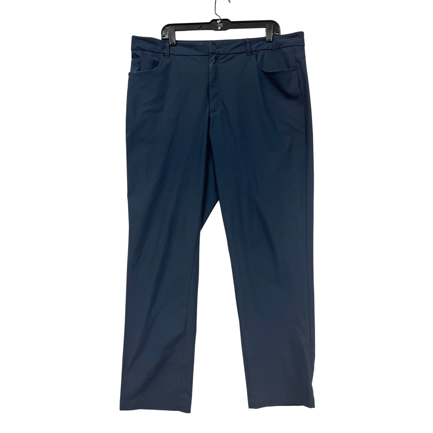 VRST Mens Navy Blue Straight Fit Pants #6074