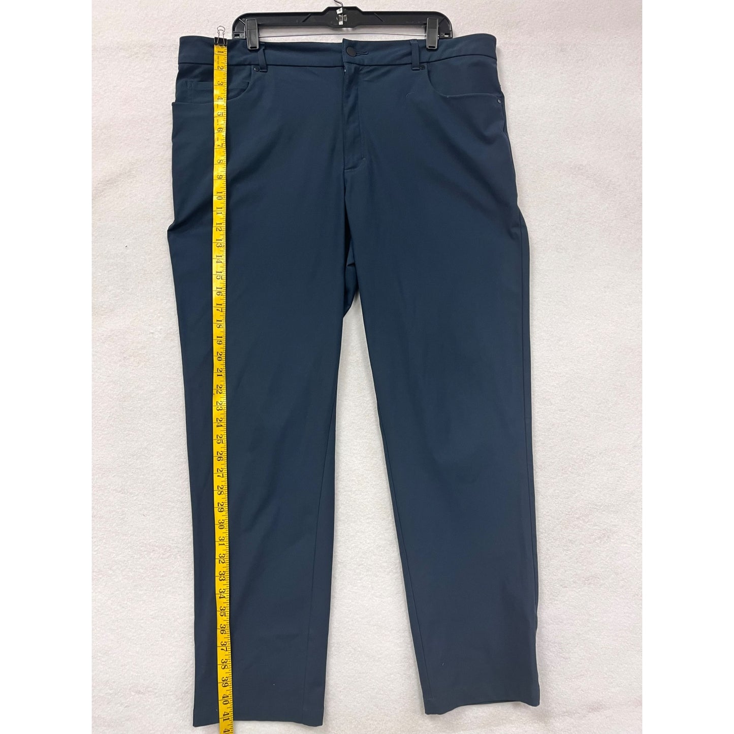 VRST Mens Navy Blue Straight Fit Pants #6074