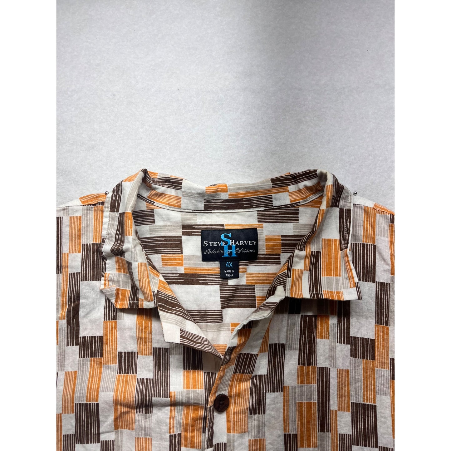 Men’s Linen Steve Harvey ButtonUp #2730