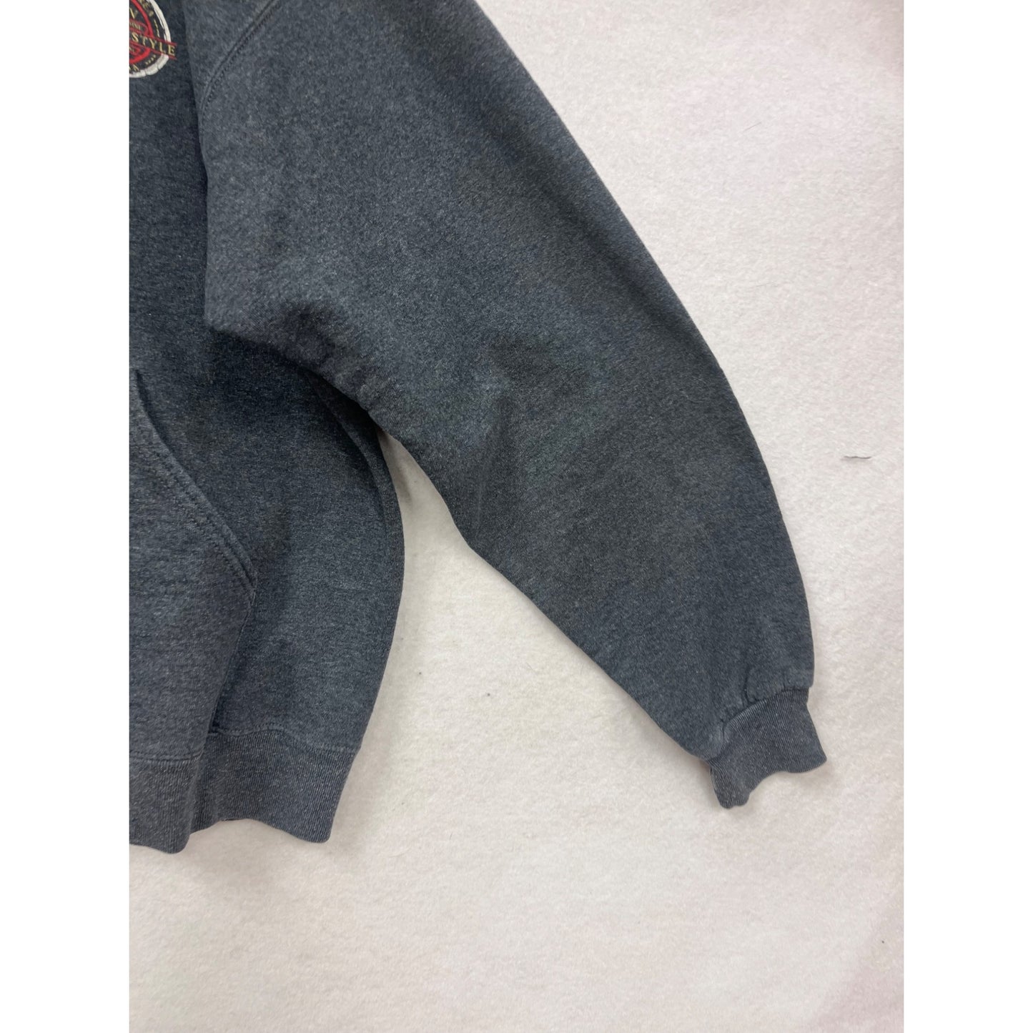 Jerzees NuBlend Desert Lifestyle Sweatshirt Hoodie Size M Gray #199A