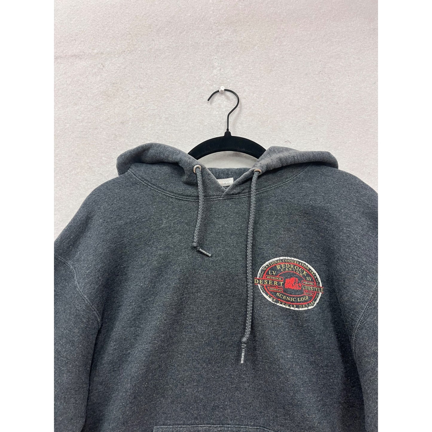 Jerzees NuBlend Desert Lifestyle Sweatshirt Hoodie Size M Gray #199A