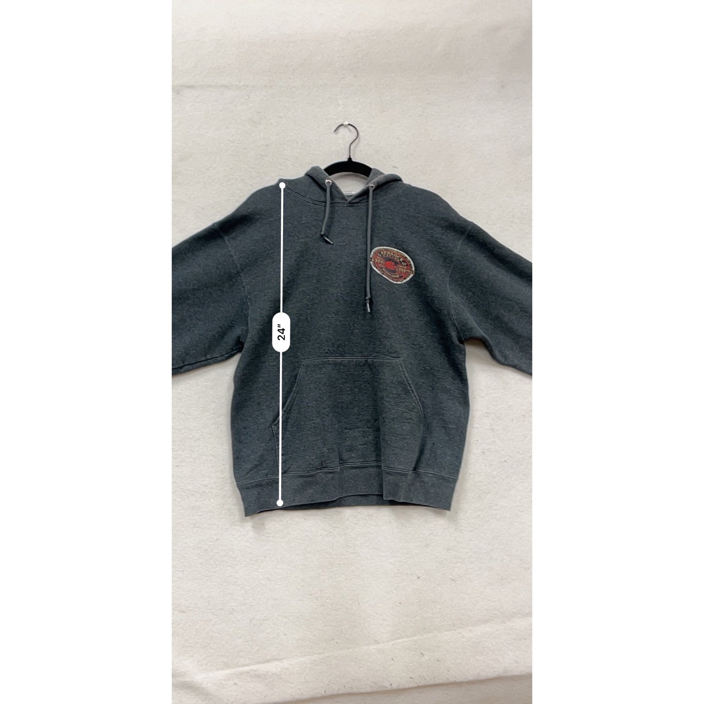 Jerzees NuBlend Desert Lifestyle Sweatshirt Hoodie Size M Gray #199A