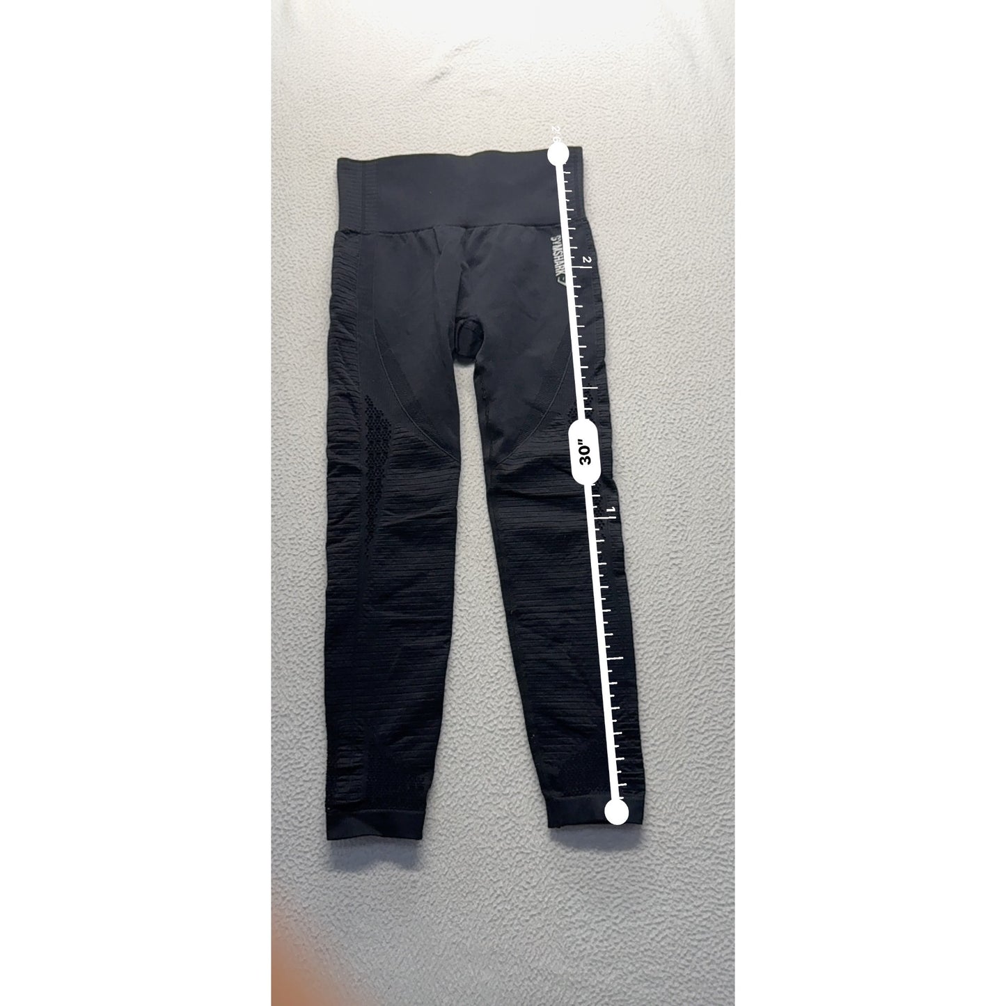 Gymshark Seamless Black Compression Leggings M #9319