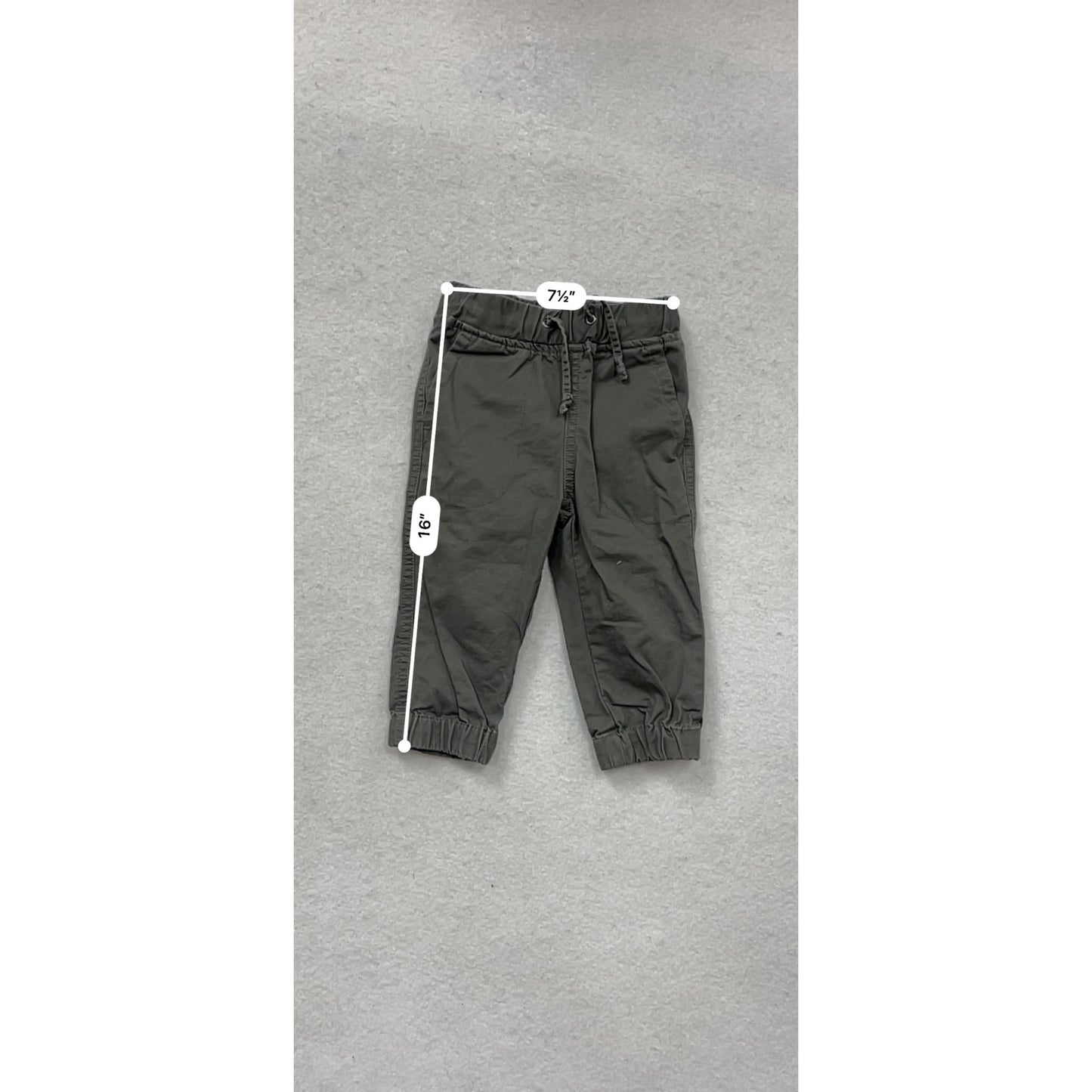 Andy & Evan Baby Charcoal Gray Jogger Pants #150C