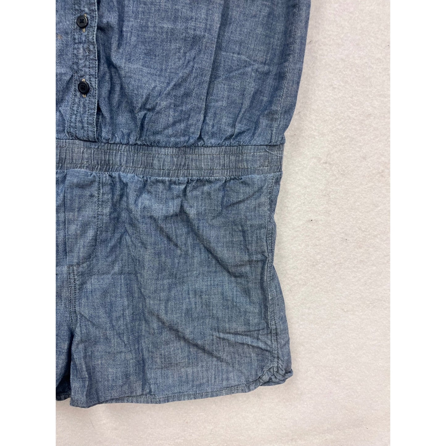 Gap 1969 Sleeveless Chambray Romper S #305A