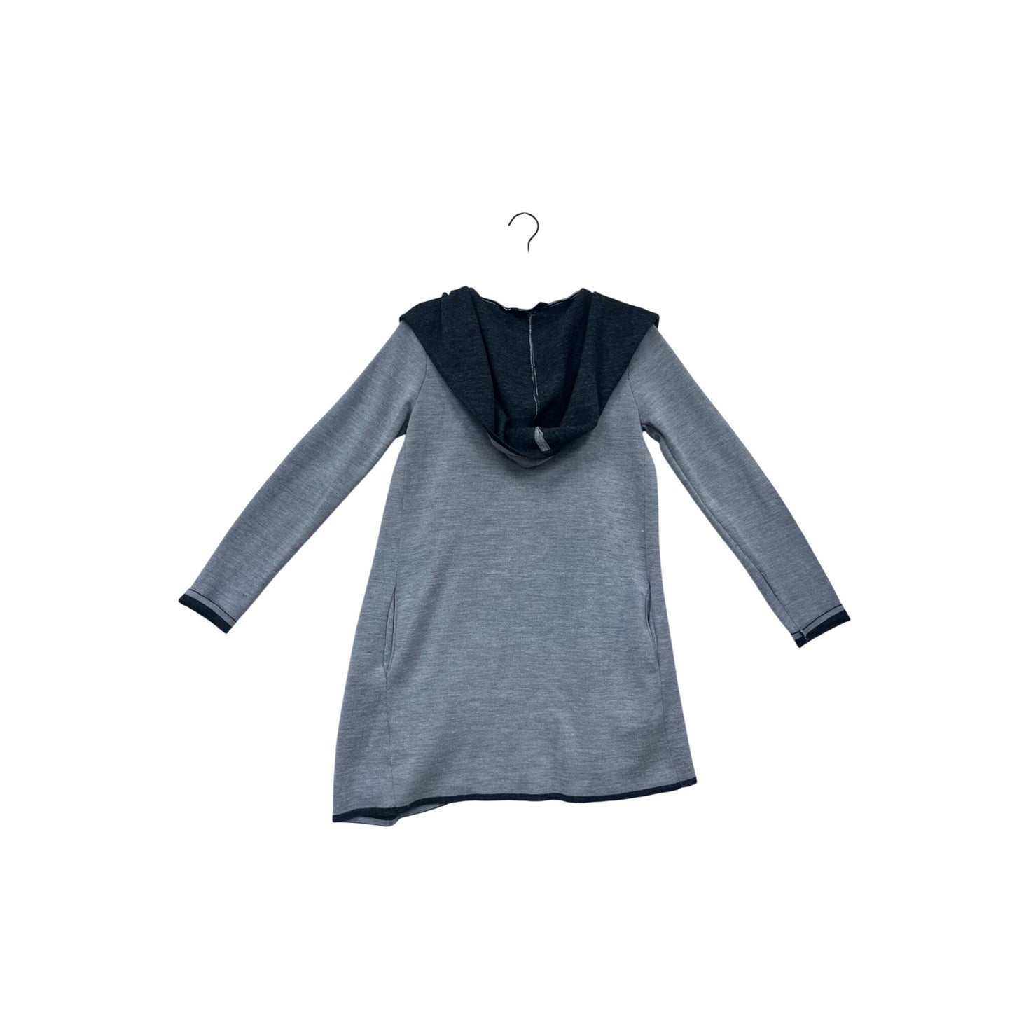 BNCI By Blanc Noir Hooded Open Front Cardigan Sweater S #207A