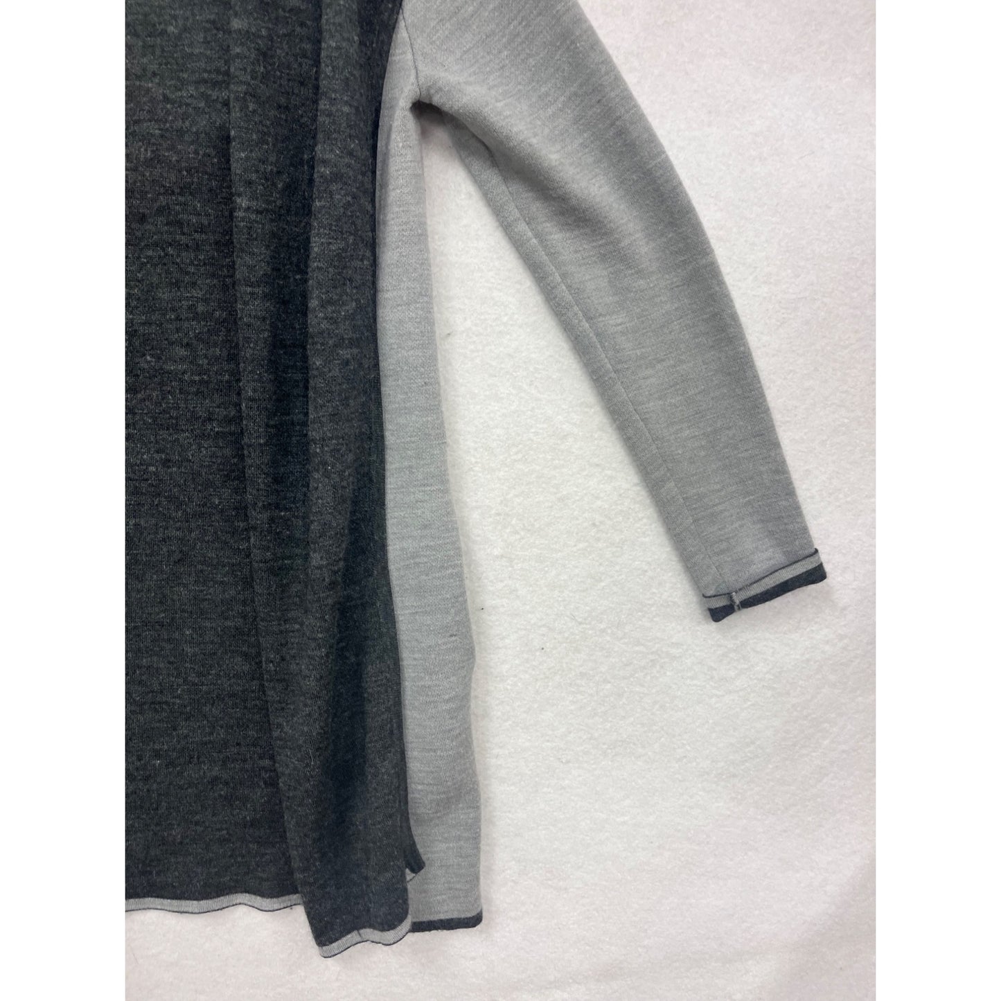 BNCI By Blanc Noir Hooded Open Front Cardigan Sweater S #207A