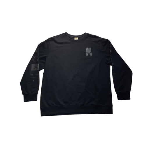Cant Stop The Crooks Black Crewneck Sweatshirt 3XL #7213
