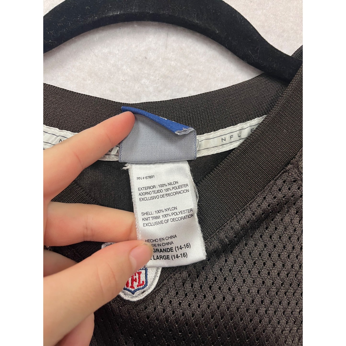 Reebok Cleveland Browns Brady Quinn #10 NFL Jersey Large #954A