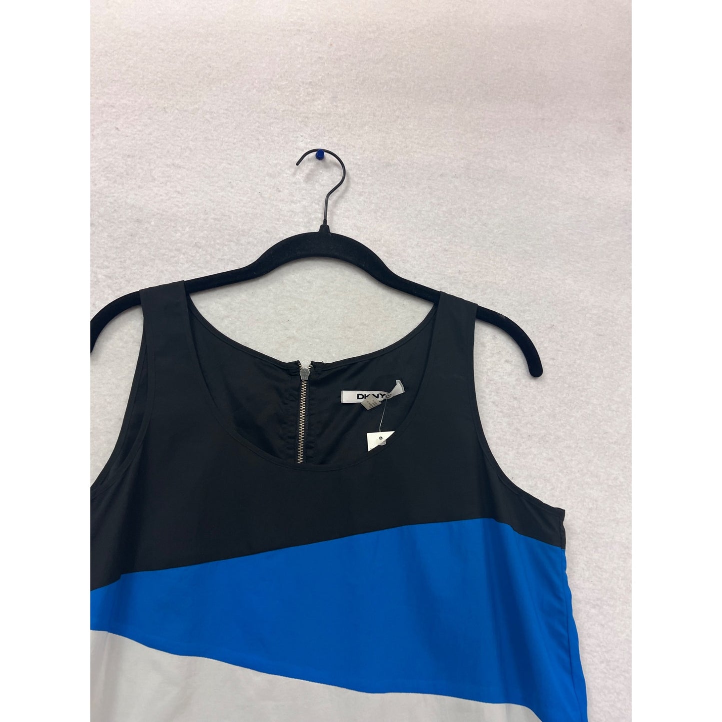 DKNY Womens Color Block Sleeveless Dress Size S #907A