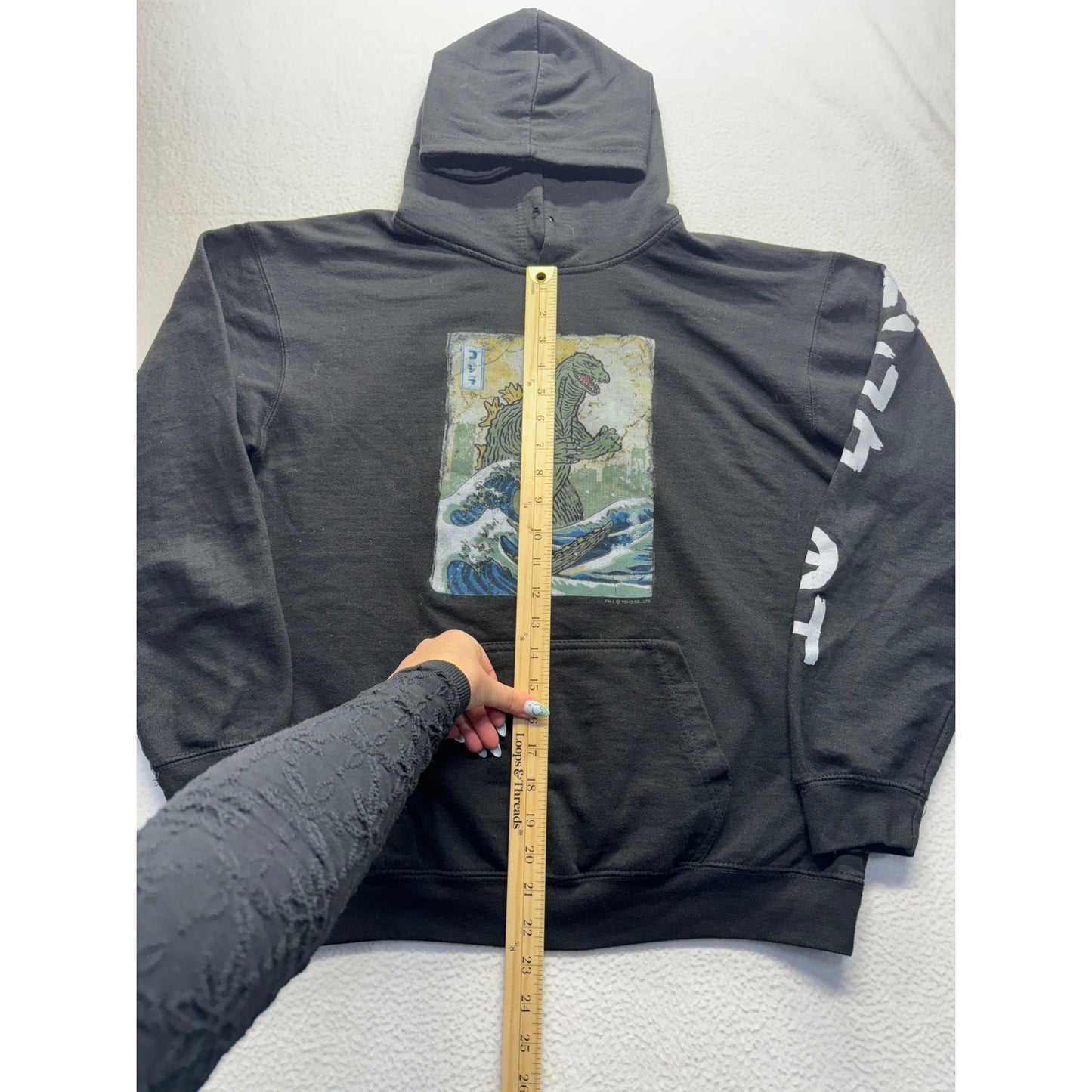 Men’s Godzilla Tsunami Hoodie#5271