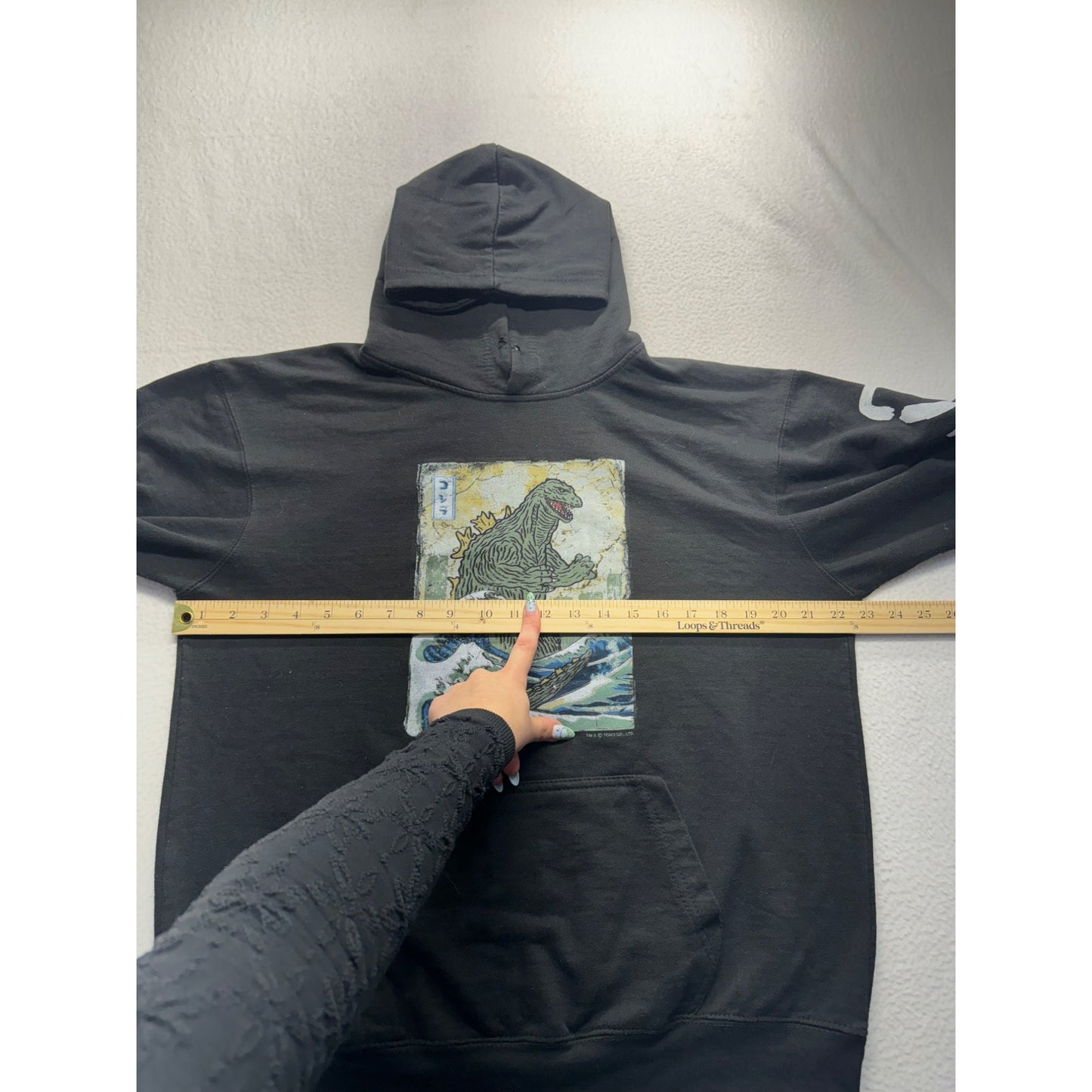 Men’s Godzilla Tsunami Hoodie#5271