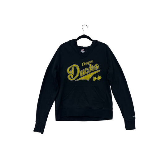 Oregon Ducks Mens Black Hoodie Sweatshirt By Soffe #8101