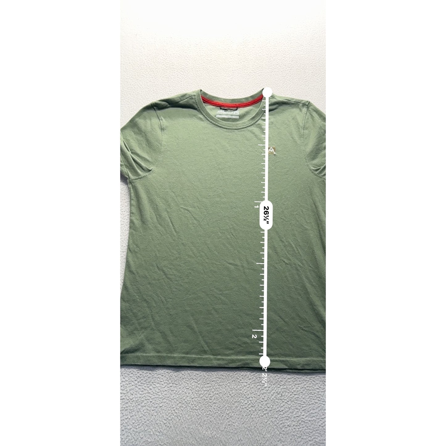Avalanche Mens Medium Long-Sleeve Green Crewneck Shirt #9548