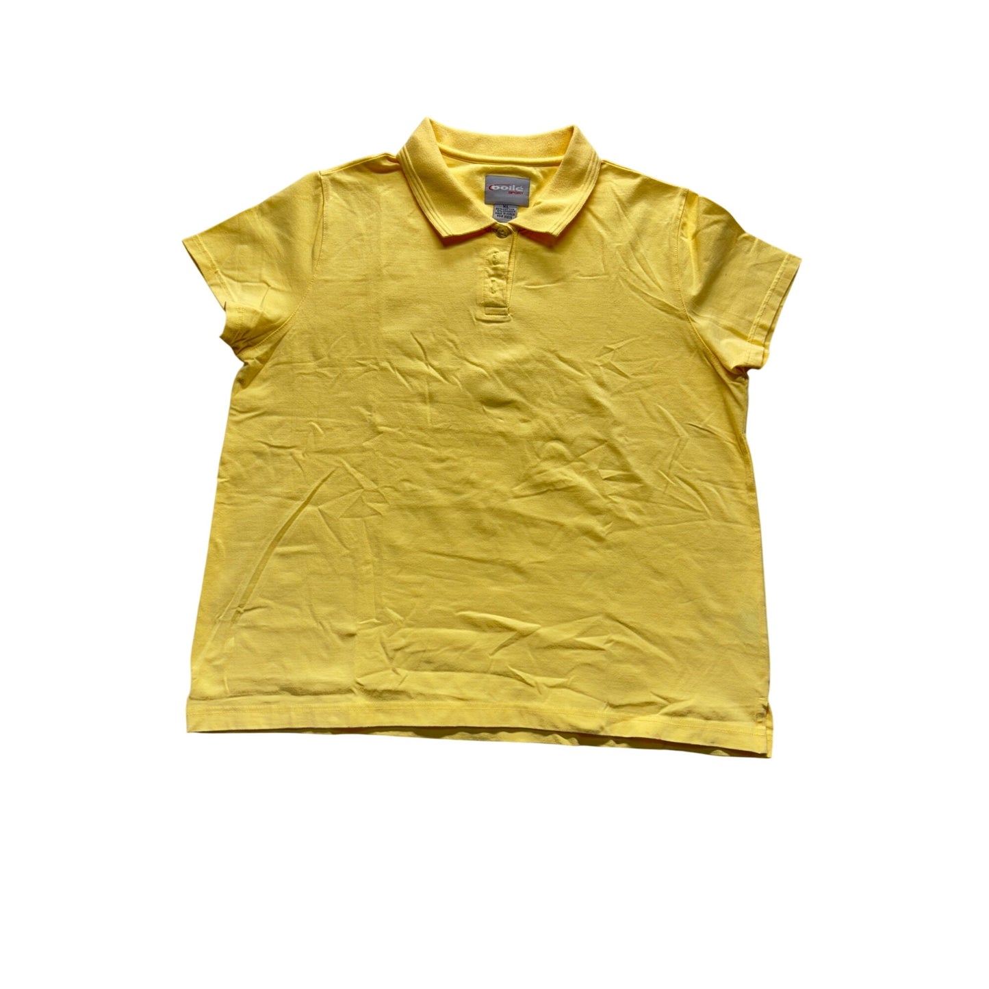 Bolé Sport XL Yellow Polo Shirt Cotton/Spandex #7996