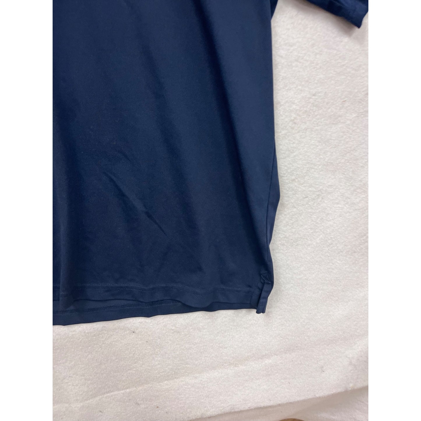 Greg Norman Navy Polo Shirt Mens XL Play Dry Stretch Golf Wear #29A