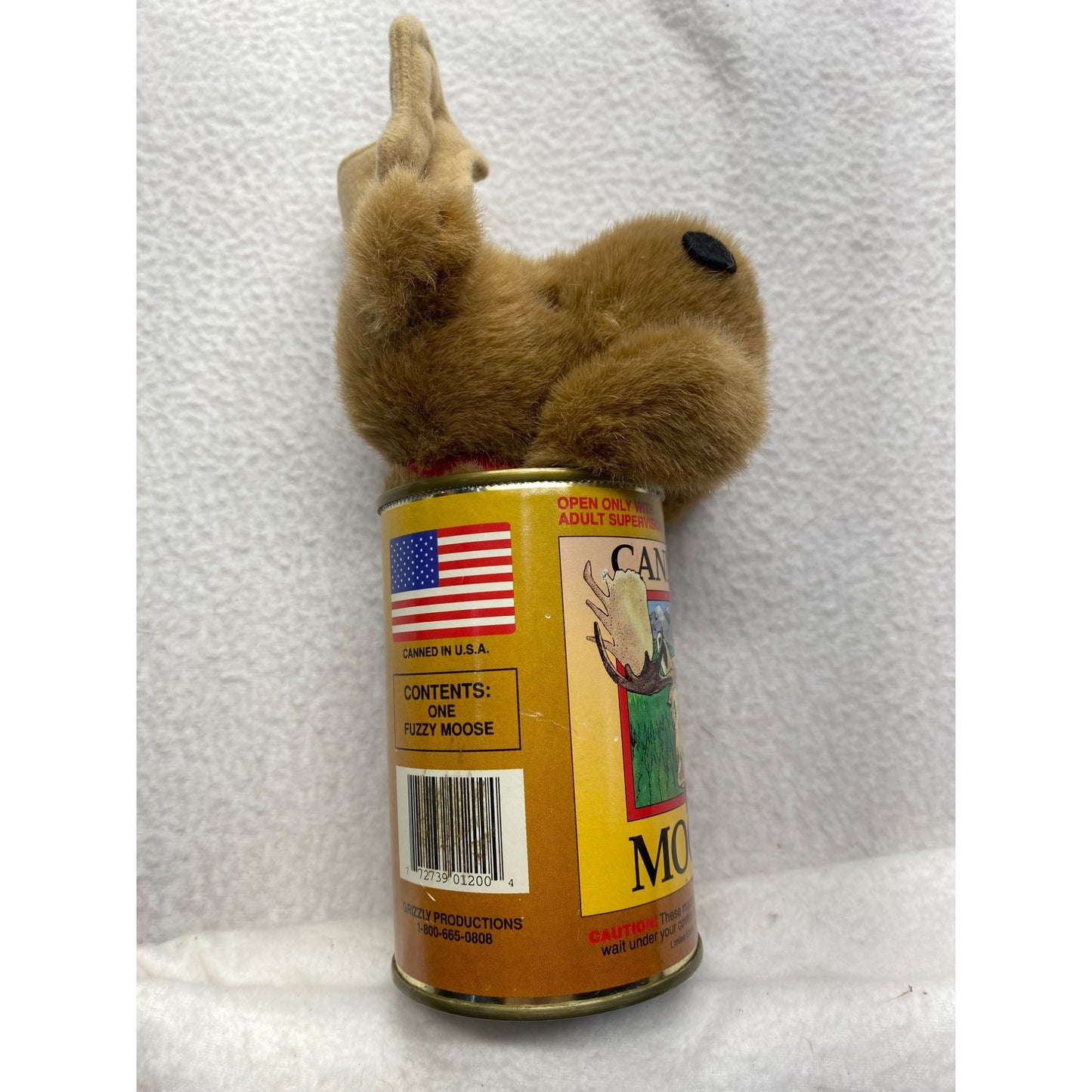 Novelty canned moose #5496