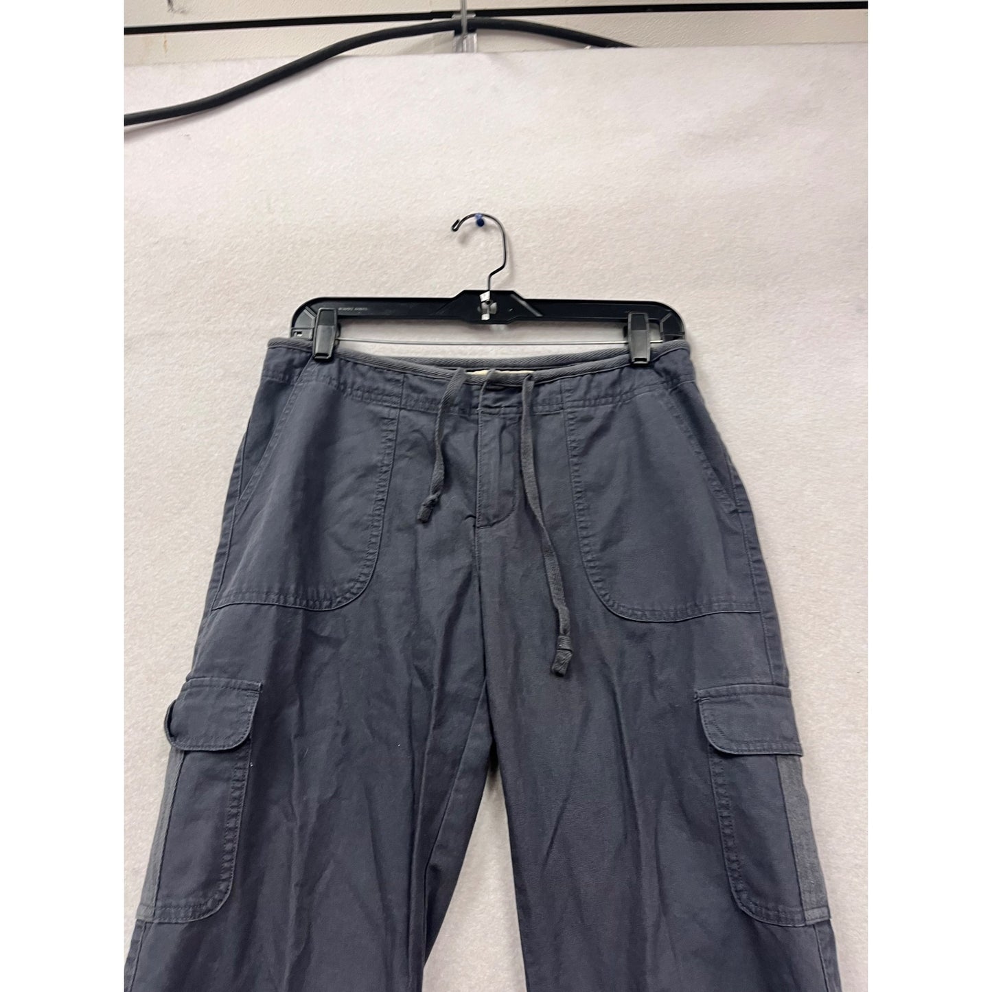 Cabelas Casuals Cargo Pants Size 8 Reg 100% Cotton Gray #848A