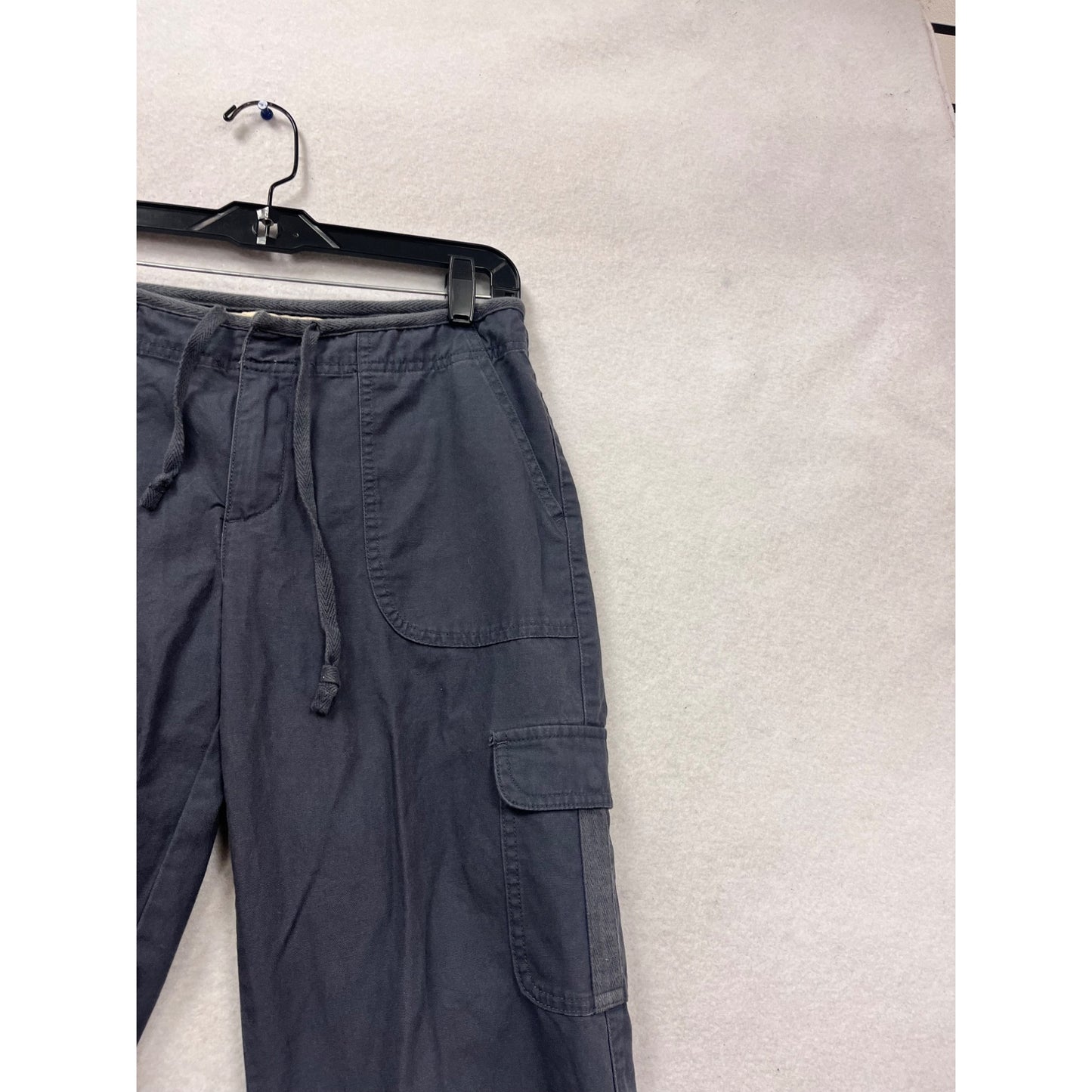 Cabelas Casuals Cargo Pants Size 8 Reg 100% Cotton Gray #848A