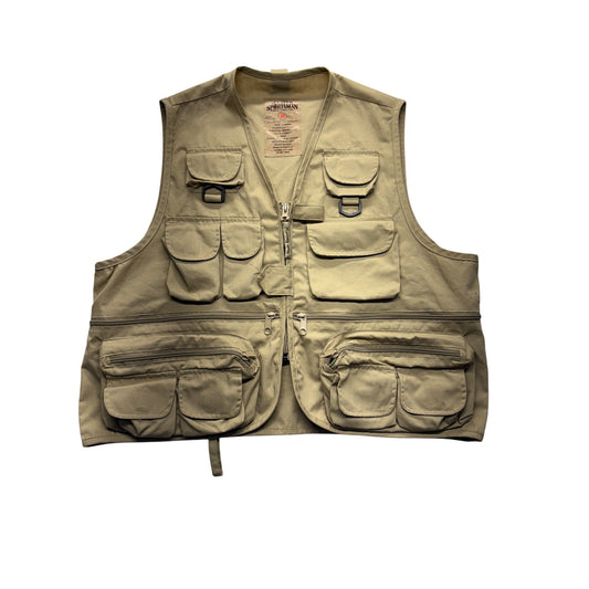 Master Sportsman Rugged Outdoor Gear Multi-Pocket Fishing vest #7489