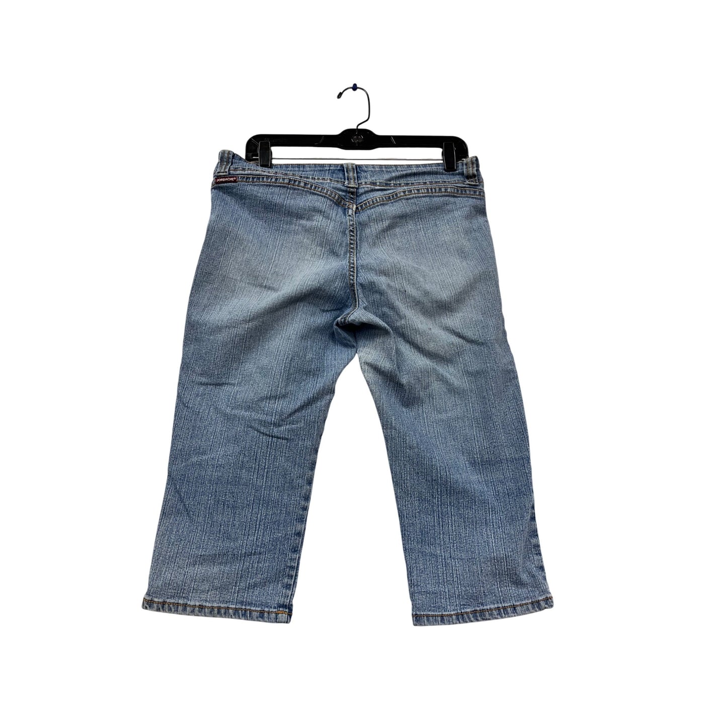 Jordache Blue Denim Capri Jeans Size 10 #419A