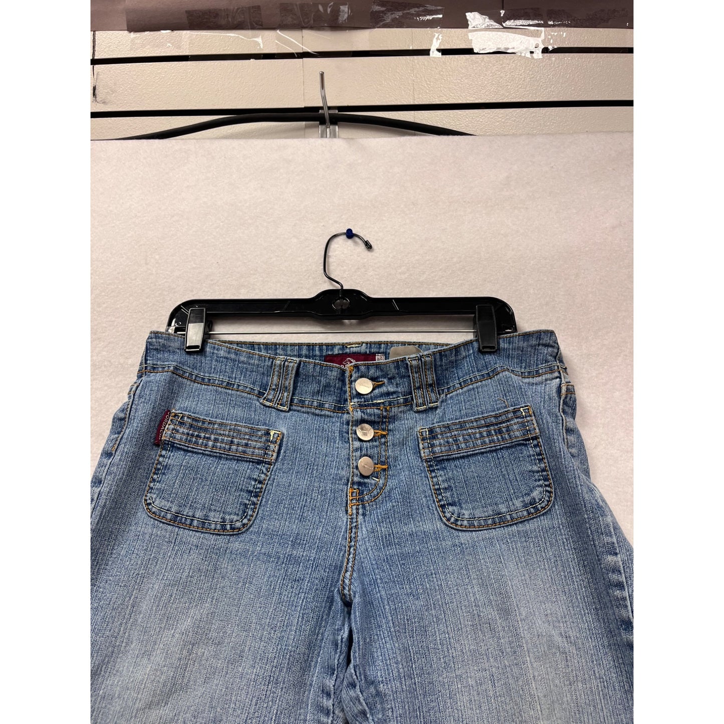 Jordache Blue Denim Capri Jeans Size 10 #419A