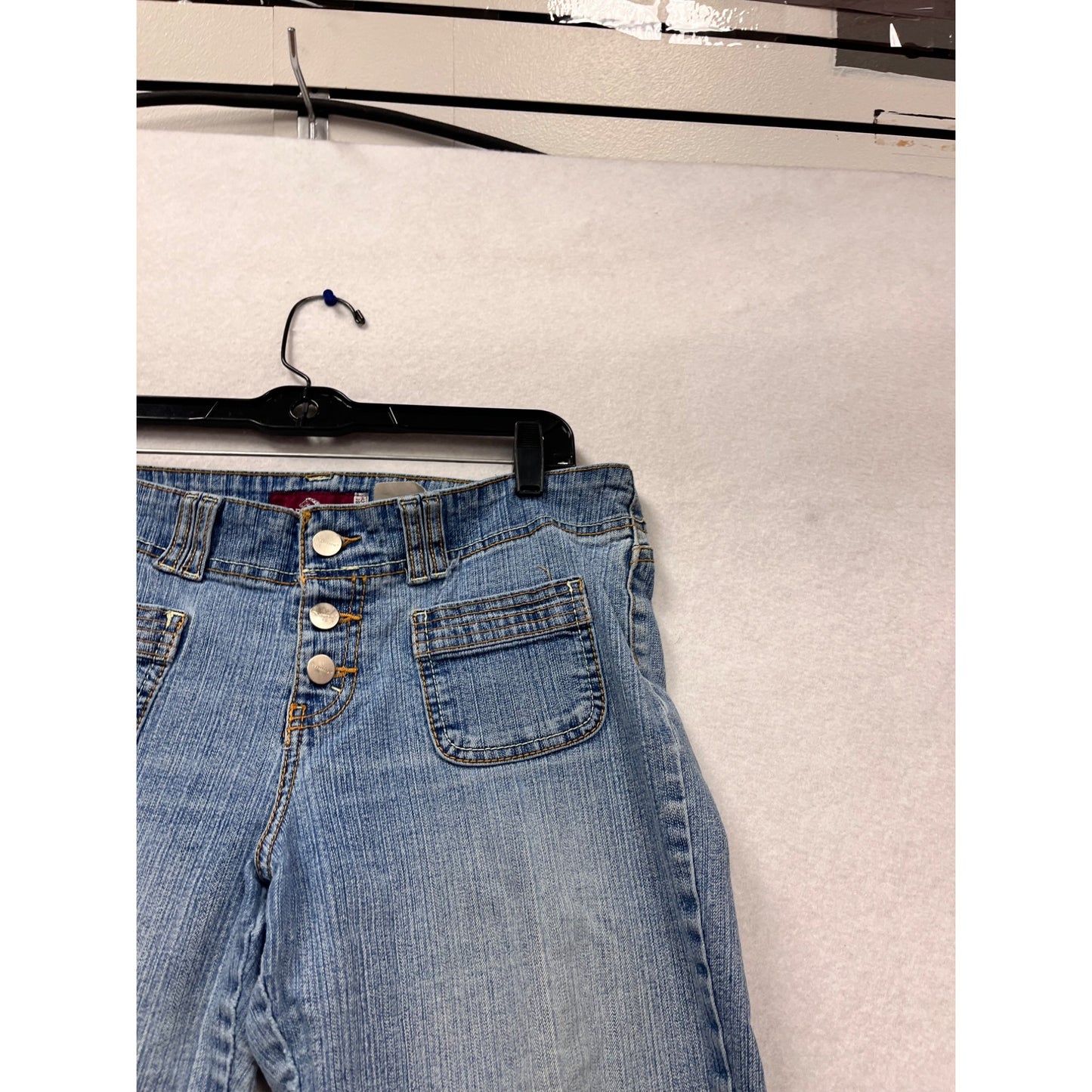 Jordache Blue Denim Capri Jeans Size 10 #419A