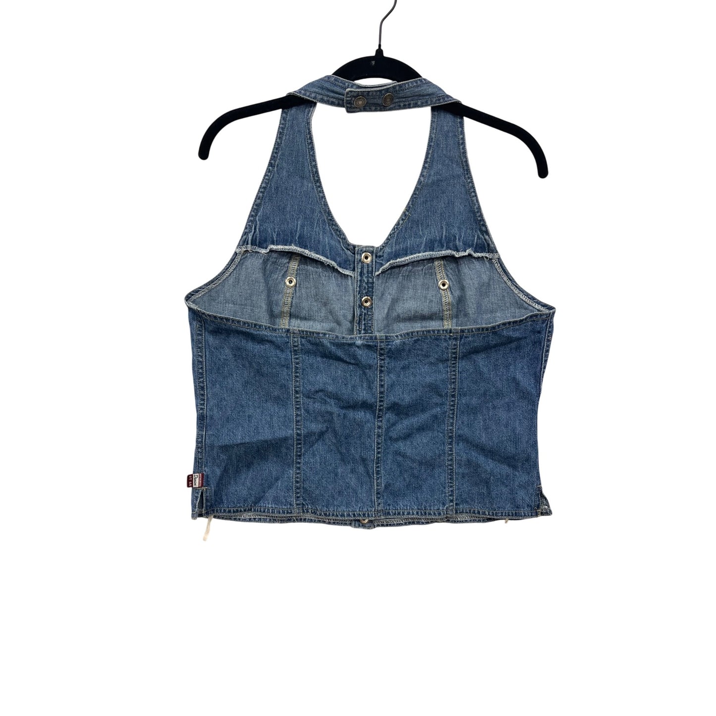 Route 66 Denim Halter Top Size 14 #8502