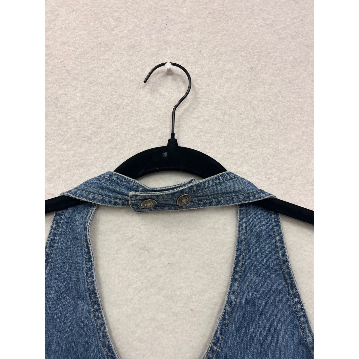 Route 66 Denim Halter Top Size 14 #8502