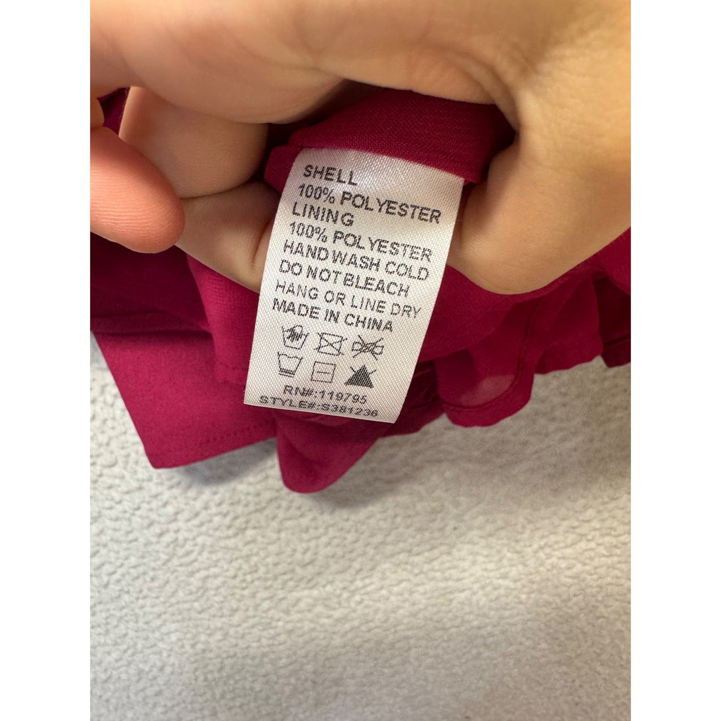 Fuchsia Pleated A-Line Midi Skirt Moon By Francesca's S 9581