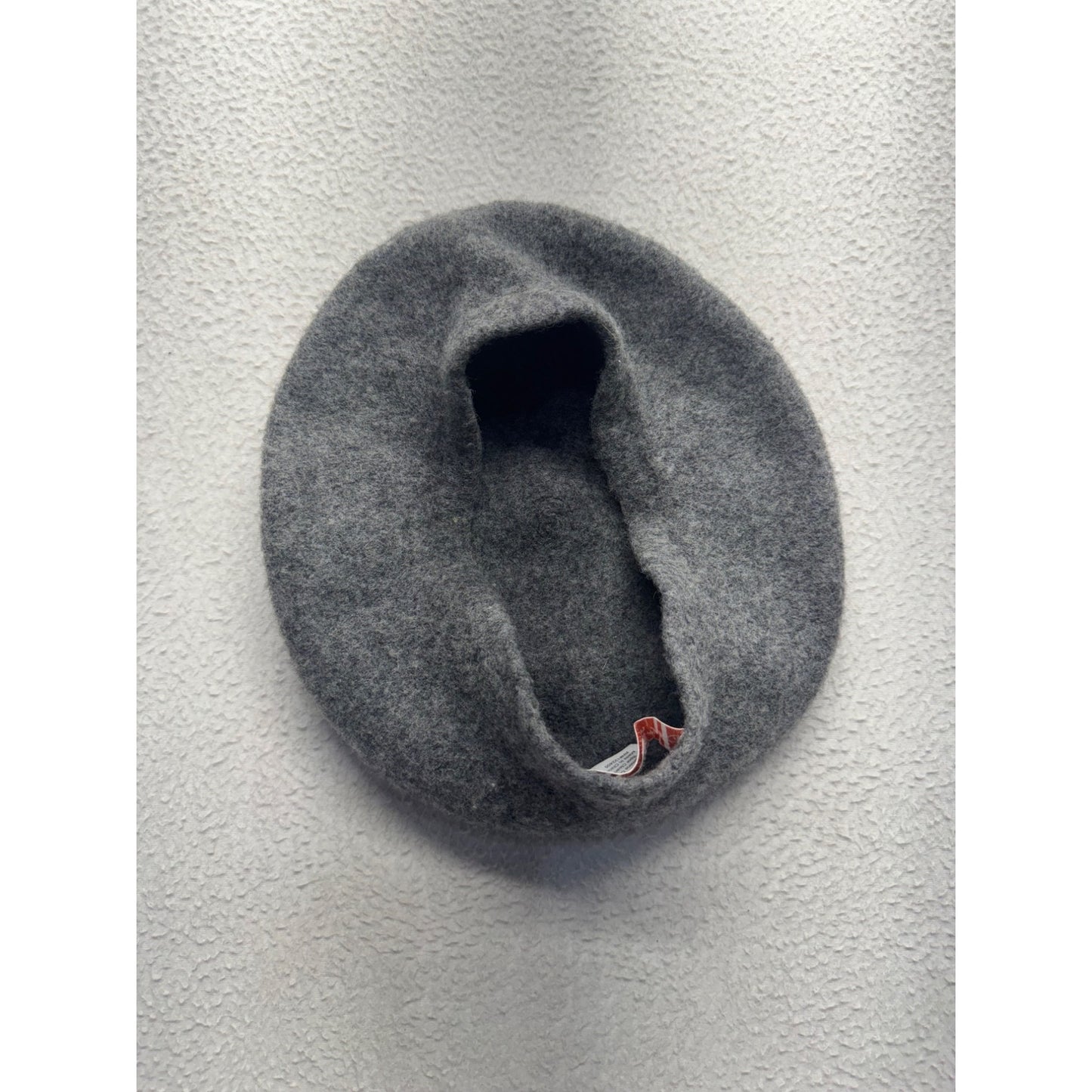 Gray Wool French-Style Beret Hat For Adults #9222
