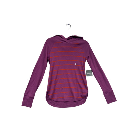 Eddie Bauer XS Hooded Long Sleeve Shirt #904A